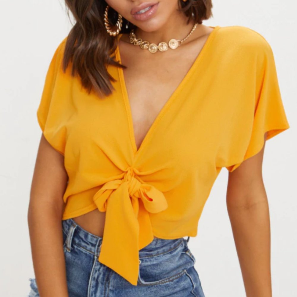 Pretty Little Thing Cropped Blouse